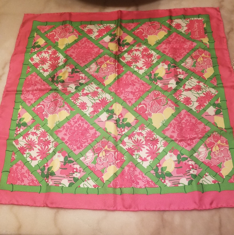 Lily Pulitzer Silk Scarf